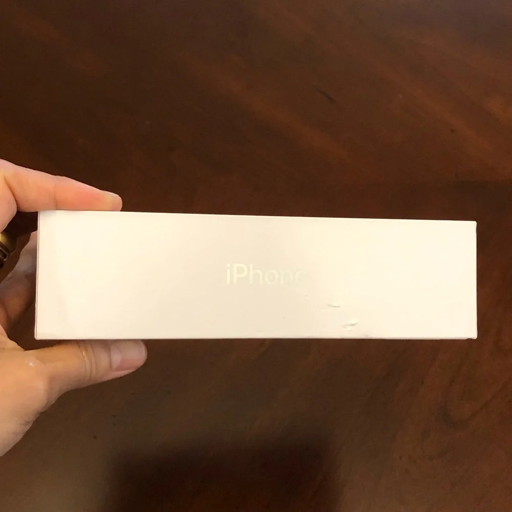 Original Empty Apple iPhone 8 256GB White / Gray Box (No contain the cell phone)